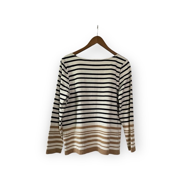 Talbots Petite long sleeve casual top - Picture 2 of 6